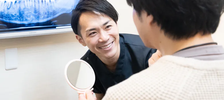 審美セラミック治療のカウンセリング