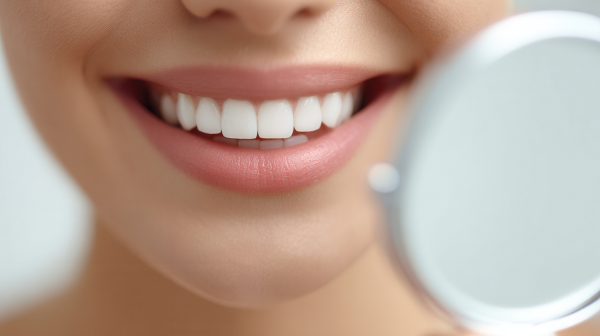 ホワイトニングをして綺麗になった歯